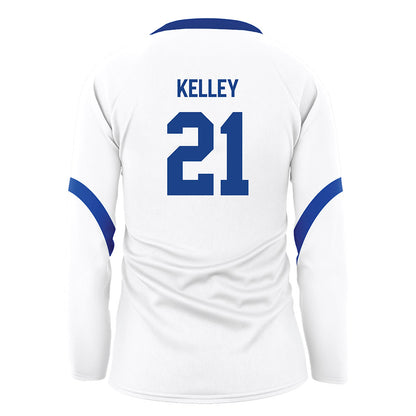 Pittsburgh - NCAA Women's Volleyball : Bre Kelley - White Volleyball Jersey-1