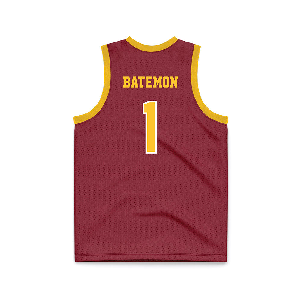 Iowa State - NCAA Men's Basketball : Jamarion Batemon - Red Basketball Jersey-1