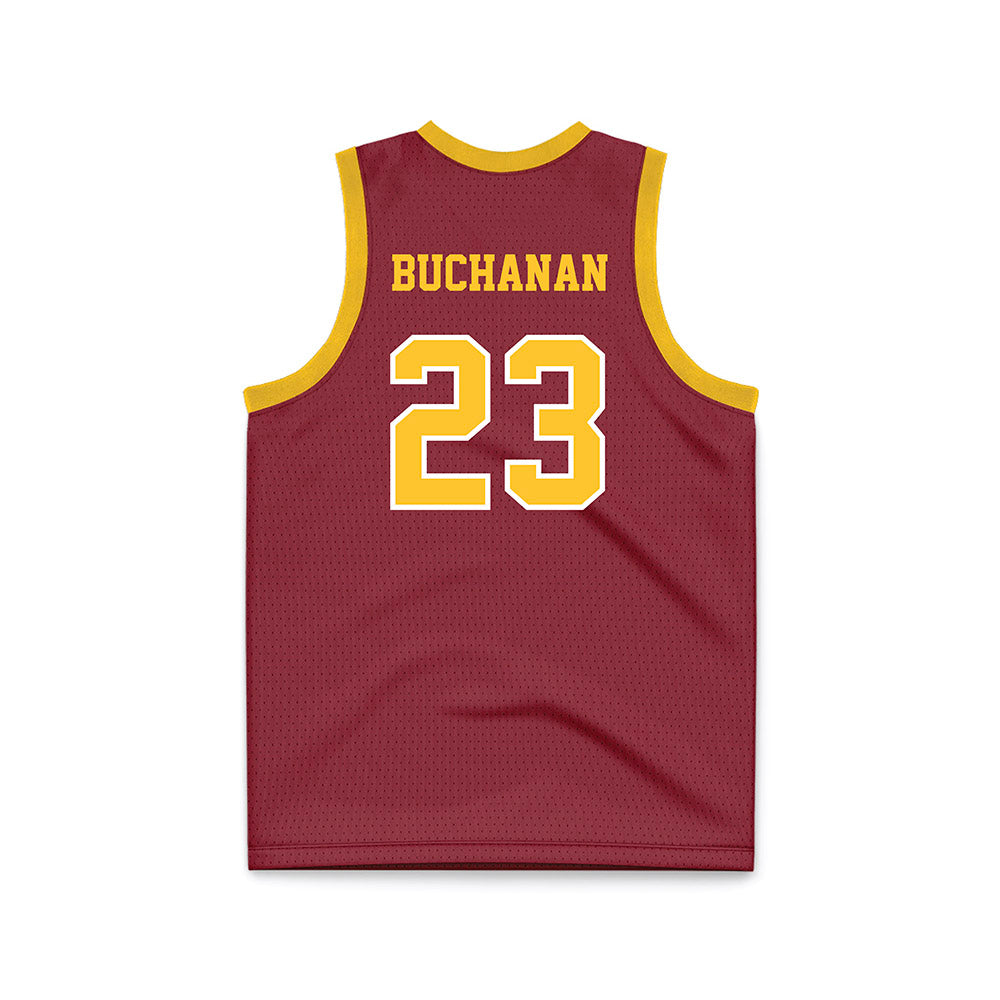 Iowa State - NCAA Men's Basketball : Blake Buchanan - Red Basketball Jersey-1