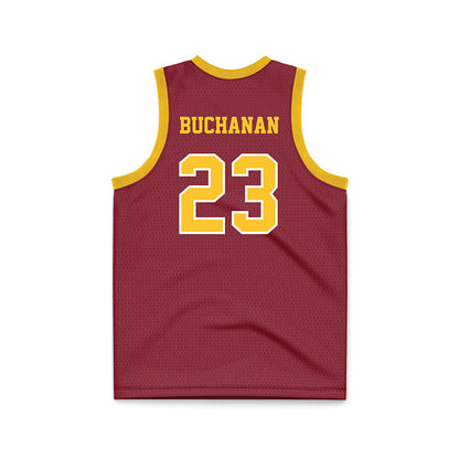 Iowa State - NCAA Men's Basketball : Blake Buchanan - Red Basketball Jersey-1