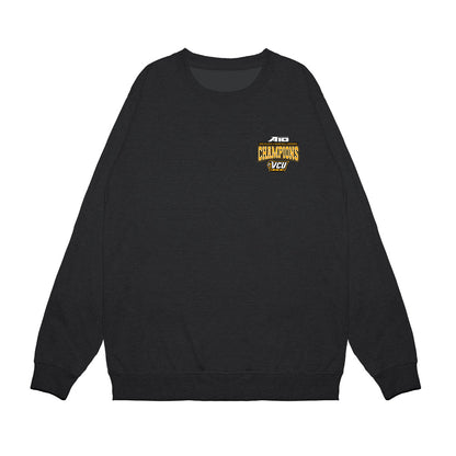 VCU - NCAA Men's Basketball : - Conference Champs Roster Premium Crewneck Sweatshirt-0