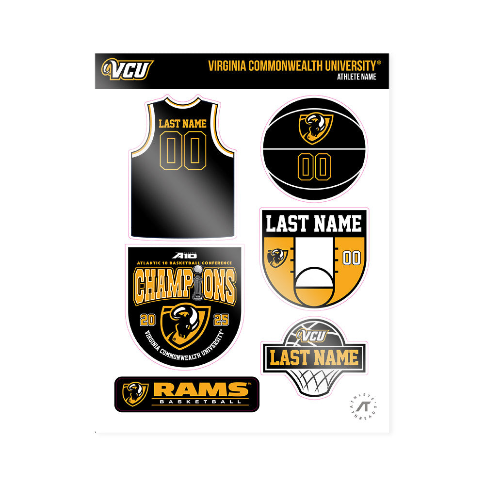 VCU - NCAA Men's Basketball : - Sticker Sheet-0