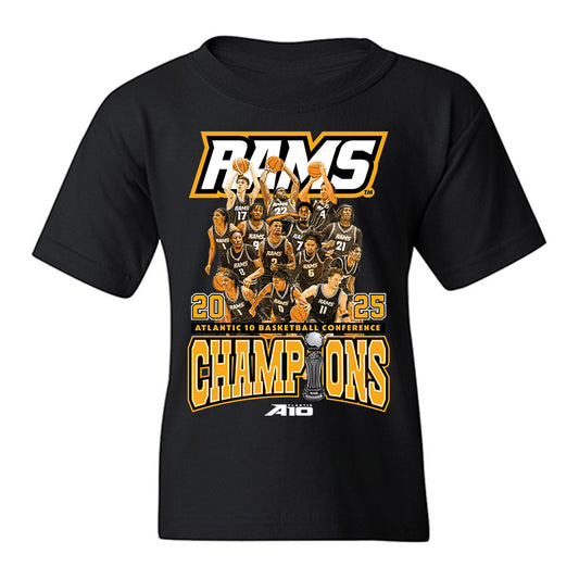 VCU - NCAA Men's Basketball : - Conference Champs Youth T-Shirt-0