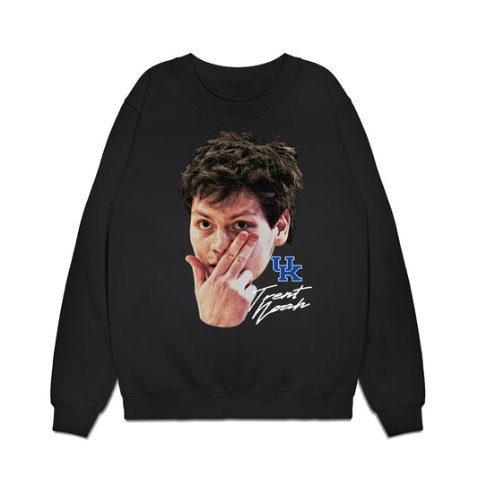 Kentucky - NCAA Men's Basketball : Trent Noah - Premium Crewneck Sweatshirt-0