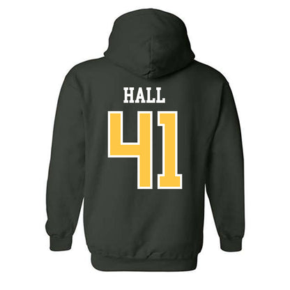 Wayne State - NCAA Football : Zaiden Hall - Classic Shersey Hooded Sweatshirt-1