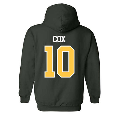 Wayne State - NCAA Football : Justin Cox - Classic Shersey Hooded Sweatshirt-1