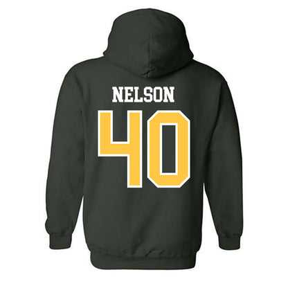 Wayne State - NCAA Football : Johnny Nelson - Classic Shersey Hooded Sweatshirt-1