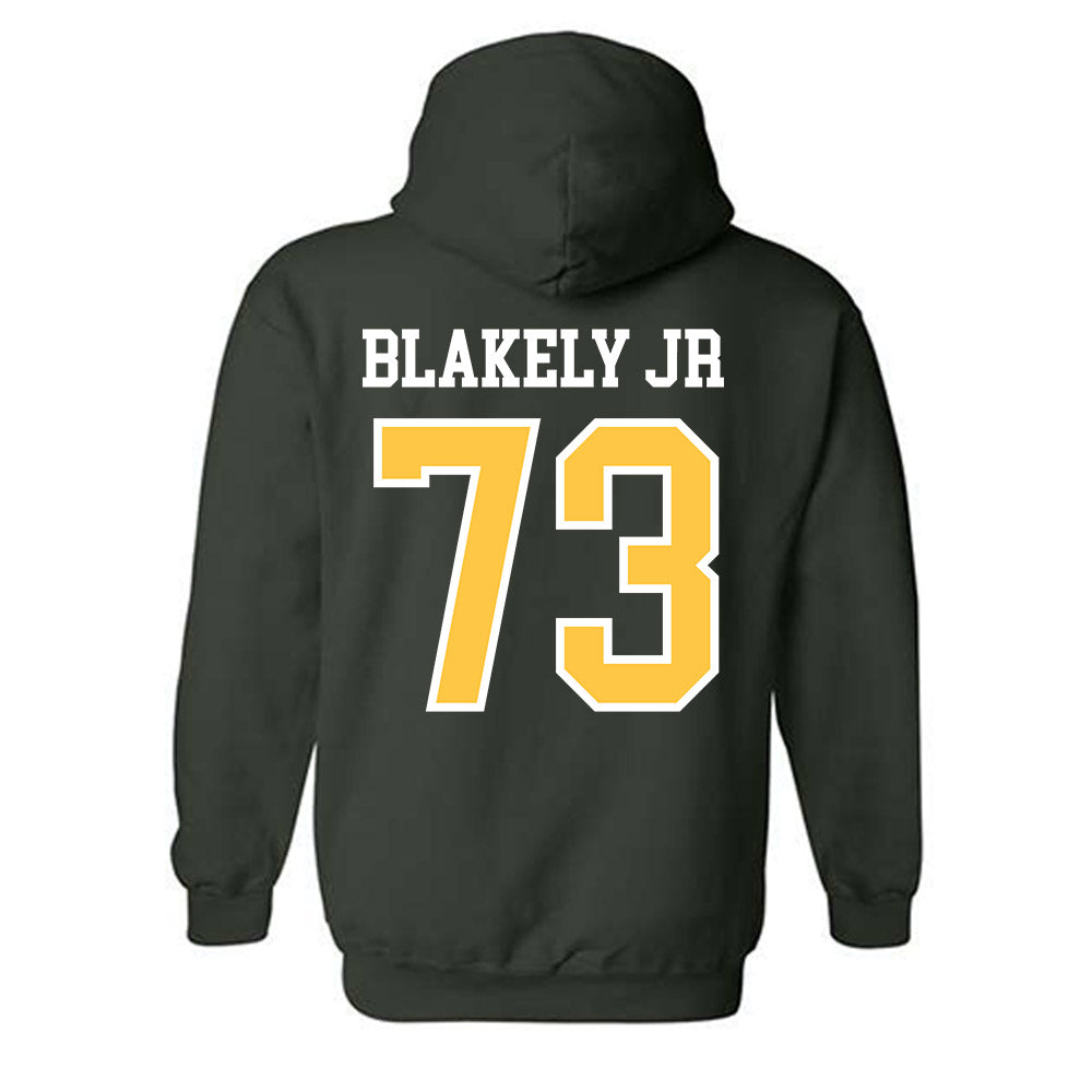 Wayne State - NCAA Football : Lance Blakely Jr - Classic Shersey Hooded Sweatshirt-1