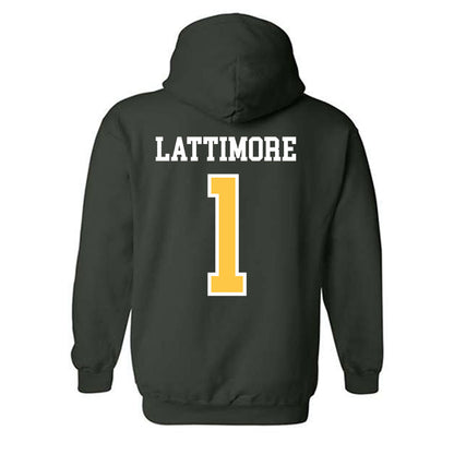 Wayne State - NCAA Football : Joseph Lattimore - Classic Shersey Hooded Sweatshirt-1