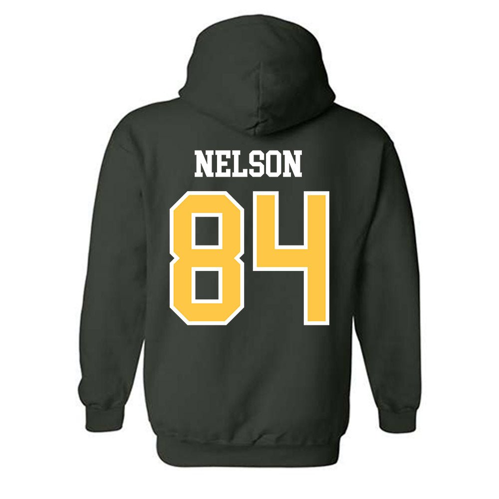 Wayne State - NCAA Football : Blake Nelson - Classic Shersey Hooded Sweatshirt-1