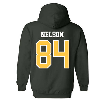 Wayne State - NCAA Football : Blake Nelson - Classic Shersey Hooded Sweatshirt-1
