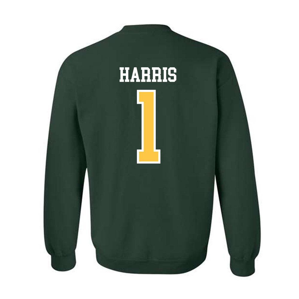 Wayne State - NCAA Football : Manny Harris - Classic Shersey Crewneck Sweatshirt-1