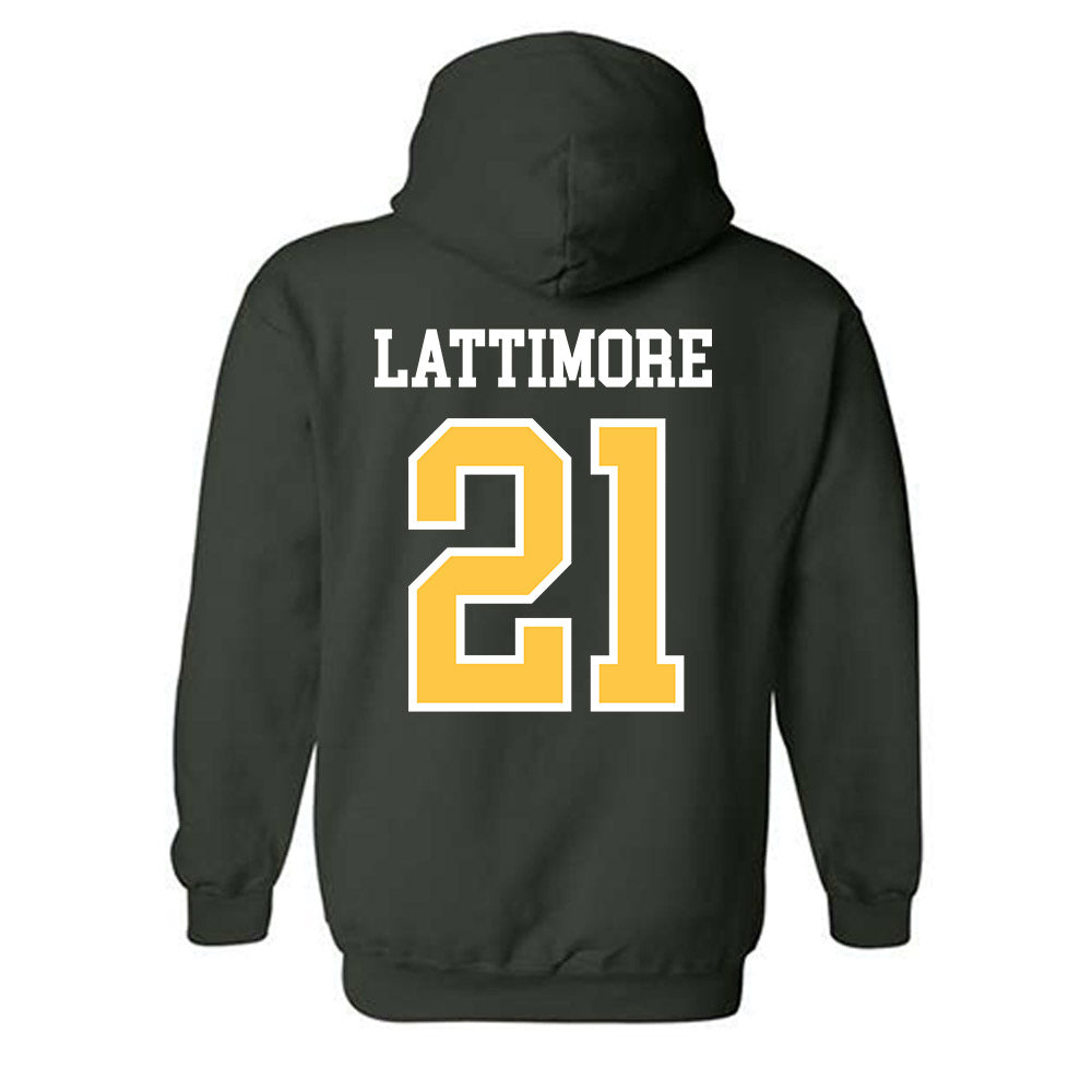 Wayne State - NCAA Football : Joseph Lattimore - Classic Shersey Hooded Sweatshirt-1
