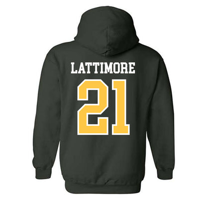Wayne State - NCAA Football : Joseph Lattimore - Classic Shersey Hooded Sweatshirt-1