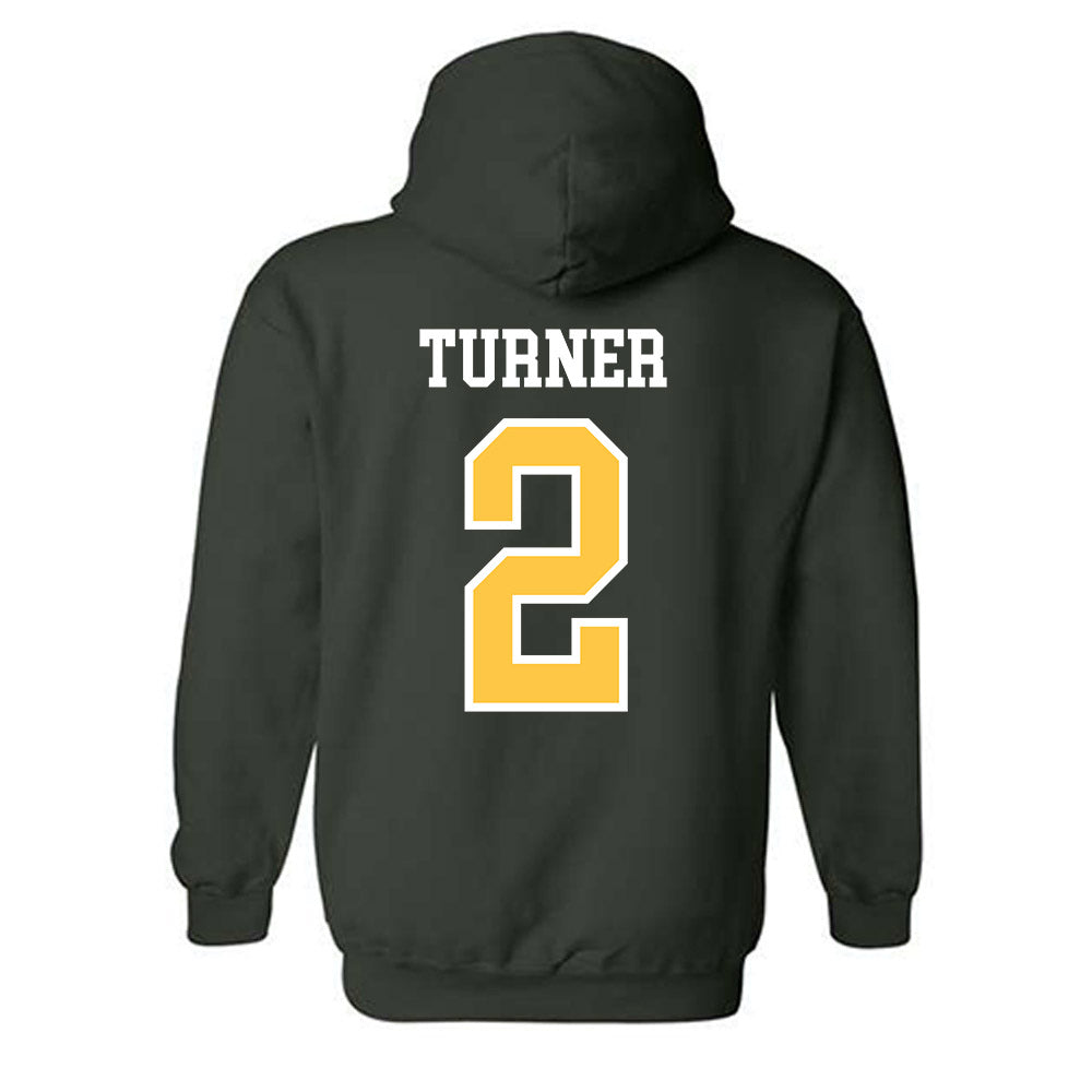 Wayne State - NCAA Football : Nick Turner - Classic Shersey Hooded Sweatshirt-1