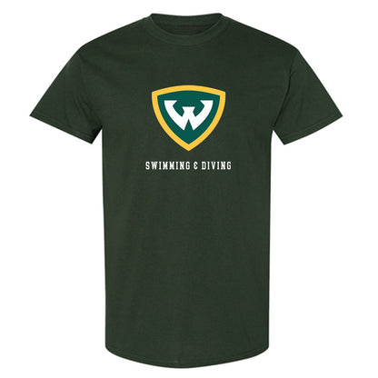 Wayne State - NCAA Men's Swimming & Diving : Jace Starll - Classic Shersey T-Shirt-0