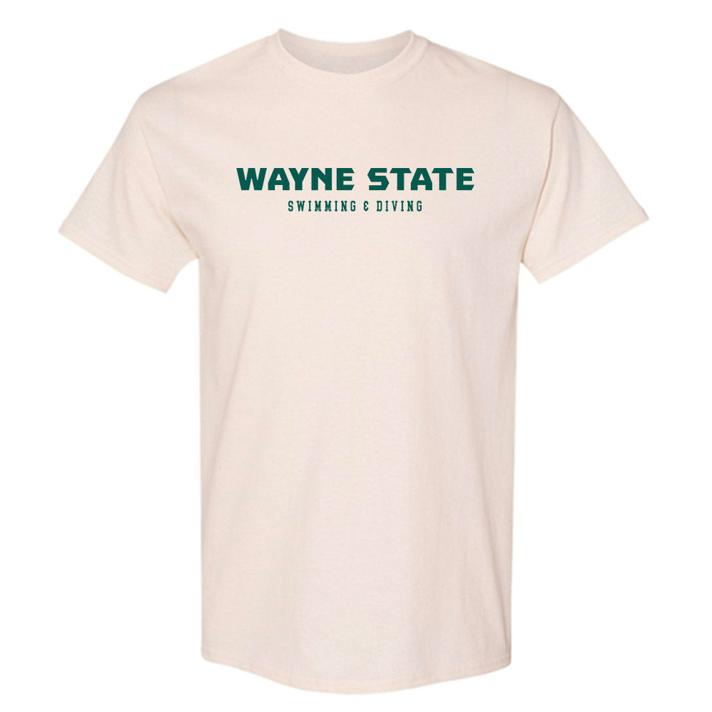 Wayne State - NCAA Women's Swimming & Diving : Lilian Ljuckanov - Classic Shersey T-Shirt-0