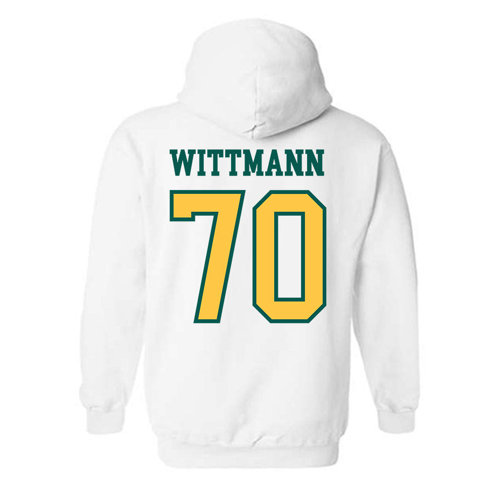 Wayne State - NCAA Football : Evan Wittmann - Classic Shersey Hooded Sweatshirt-1