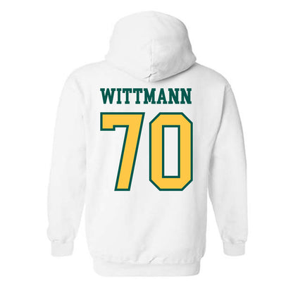Wayne State - NCAA Football : Evan Wittmann - Classic Shersey Hooded Sweatshirt-1
