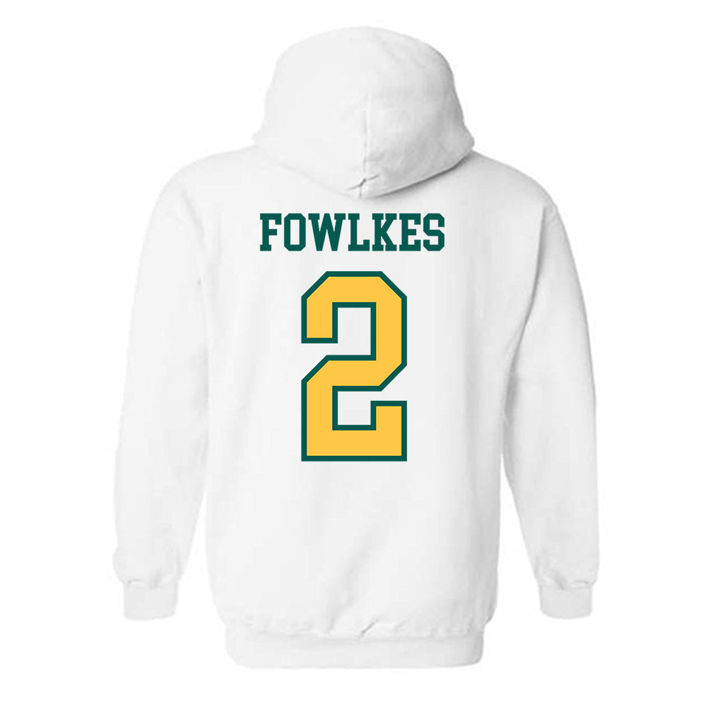 Wayne State - NCAA Football : Elijah Fowlkes - Classic Shersey Hooded Sweatshirt-1