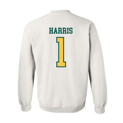 Wayne State - NCAA Football : Manny Harris - Classic Shersey Crewneck Sweatshirt-1