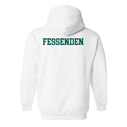Wayne State - NCAA Women's Swimming & Diving : Danika Fessenden - Classic Shersey Hooded Sweatshirt-1