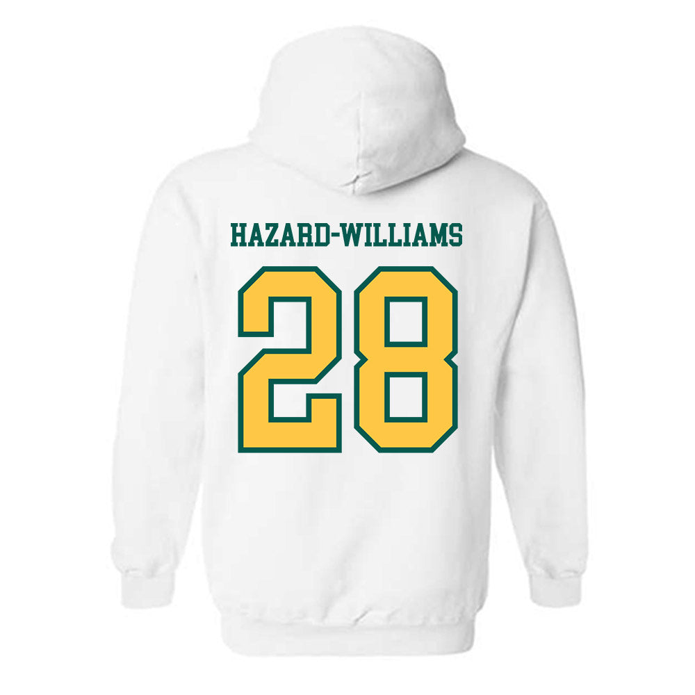 Wayne State - NCAA Football : John Hazard-Williams - Classic Shersey Hooded Sweatshirt-1