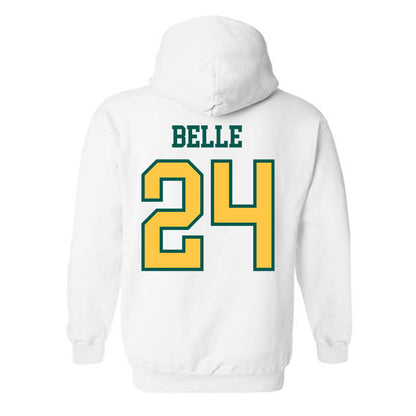 Wayne State - NCAA Men's Basketball : Devin Belle - Classic Shersey Hooded Sweatshirt-1