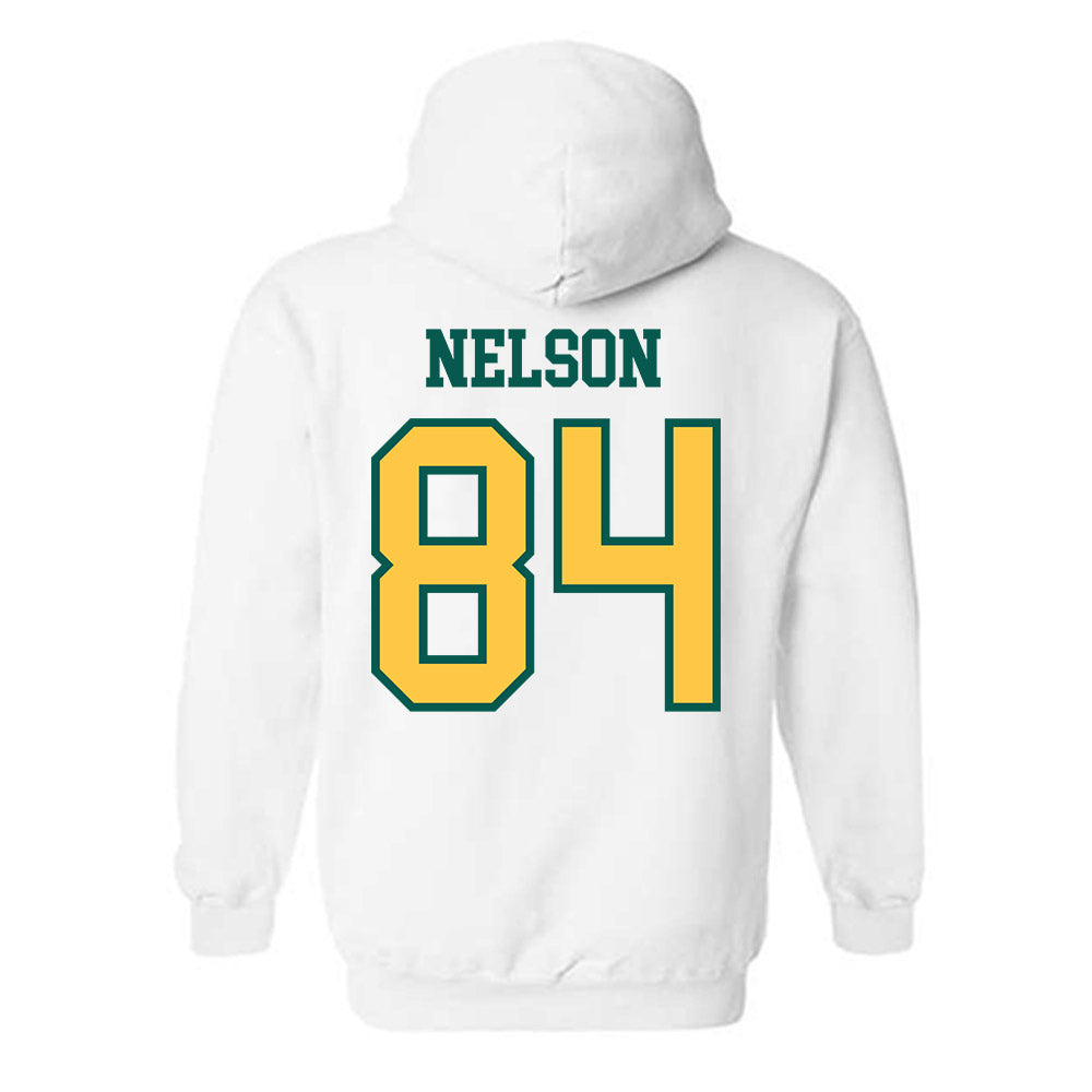 Wayne State - NCAA Football : Blake Nelson - Classic Shersey Hooded Sweatshirt-1