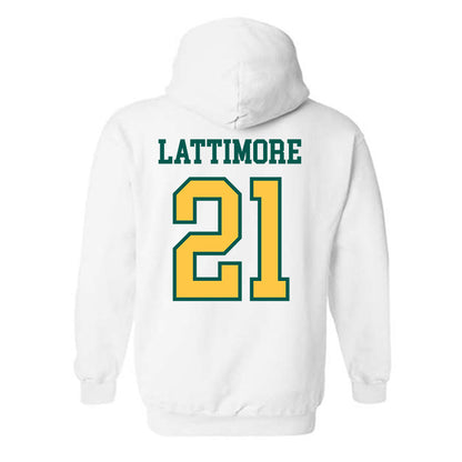 Wayne State - NCAA Football : Joseph Lattimore - Classic Shersey Hooded Sweatshirt-1