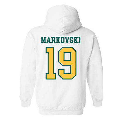 Wayne State - NCAA Football : Anthony Markovski - Classic Shersey Hooded Sweatshirt-1