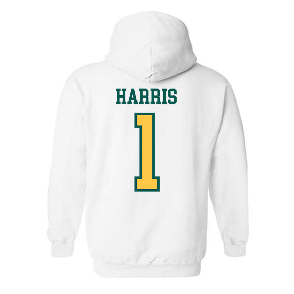 Wayne State - NCAA Football : Manny Harris - Classic Shersey Hooded Sweatshirt-1