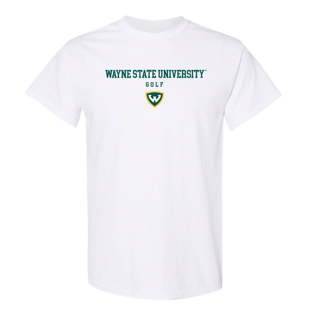 Wayne State - NCAA Men's Golf : Aidan Treharne - Classic Shersey T-Shirt-0