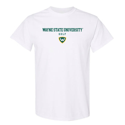 Wayne State - NCAA Men's Golf : Aidan Treharne - Classic Shersey T-Shirt-0
