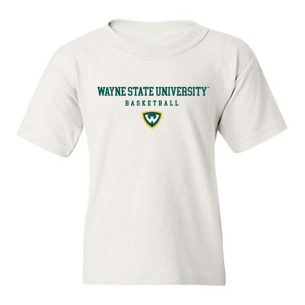 Wayne State - NCAA Men's Basketball : Devin Belle - Classic Shersey Youth T-Shirt-0