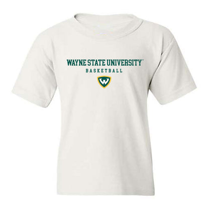 Wayne State - NCAA Men's Basketball : Devin Belle - Classic Shersey Youth T-Shirt-0
