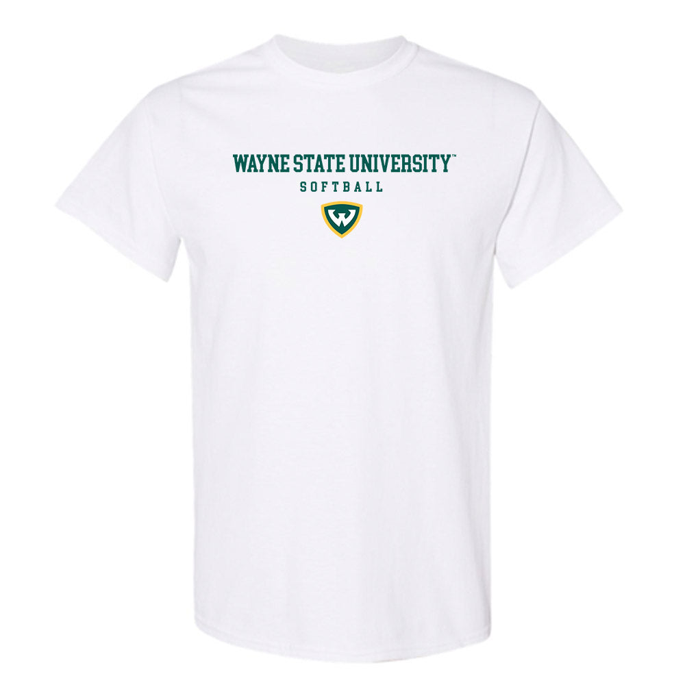 Wayne State - NCAA Softball : Marin McCullough - Classic Shersey T-Shirt-0