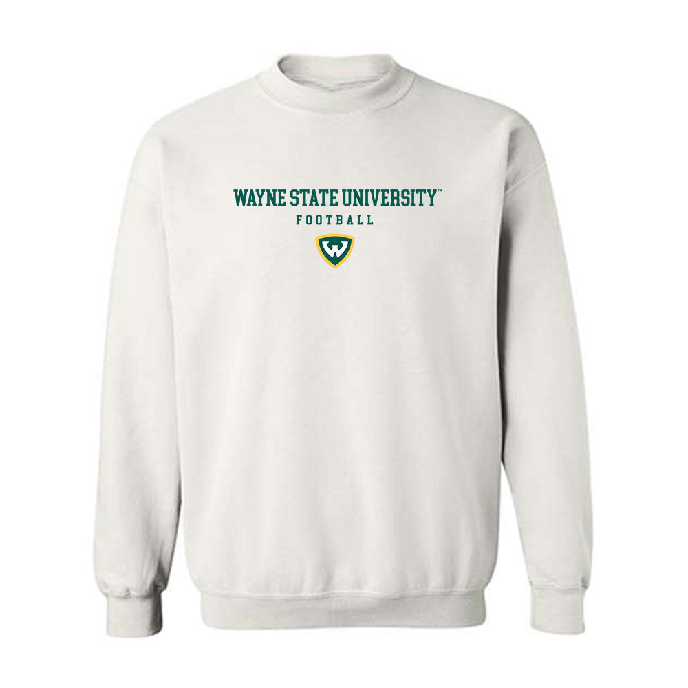 Wayne State - NCAA Football : Wendell Smith - Classic Shersey Crewneck Sweatshirt-0