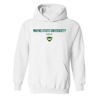 Wayne State - NCAA Men's Golf : Jack Julian - Classic Shersey Hooded Sweatshirt-0