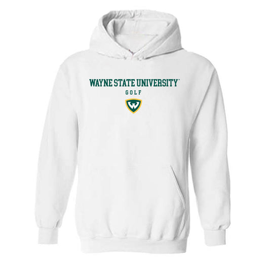 Wayne State - NCAA Men's Golf : Jack Julian - Classic Shersey Hooded Sweatshirt-0