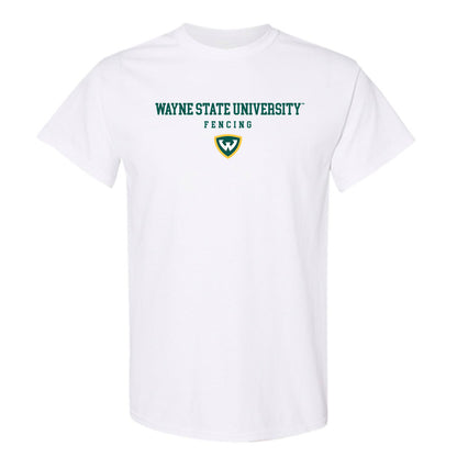 Wayne State - NCAA Men's Fencing : Eyad Marouf - Classic Shersey T-Shirt-0