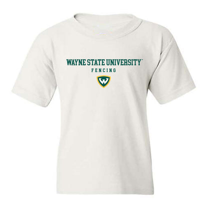 Wayne State - NCAA Men's Fencing : Eyad Marouf - Classic Shersey Youth T-Shirt-0