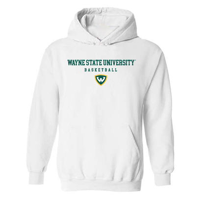 Wayne State - NCAA Men's Basketball : Chris Mutebi - Classic Shersey Hooded Sweatshirt-0
