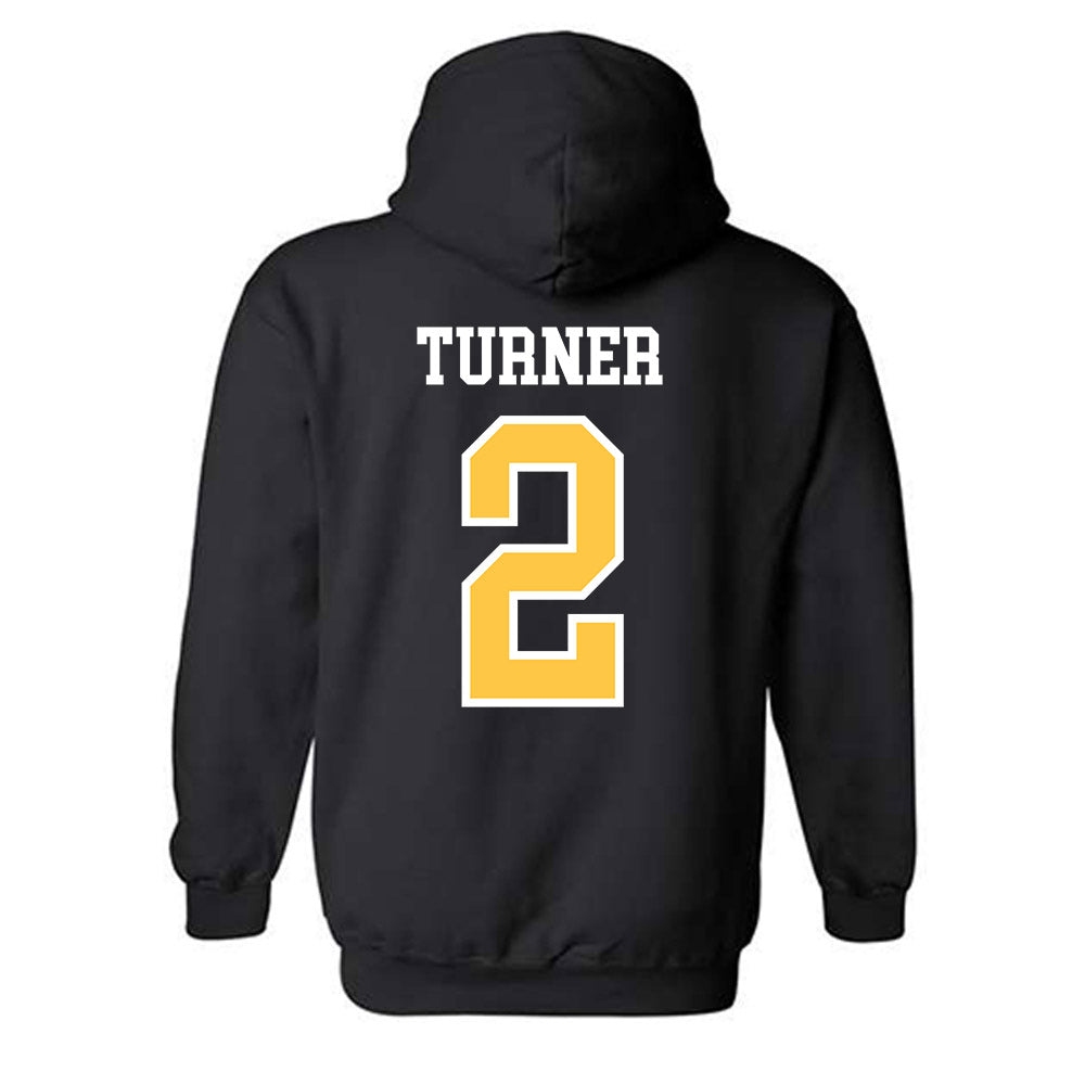 Wayne State - NCAA Football : Nick Turner - Classic Shersey Hooded Sweatshirt-1