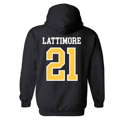 Wayne State - NCAA Football : Joseph Lattimore - Classic Shersey Hooded Sweatshirt-1
