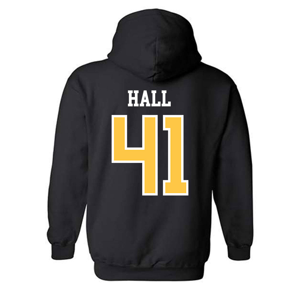 Wayne State - NCAA Football : Zaiden Hall - Classic Shersey Hooded Sweatshirt-1