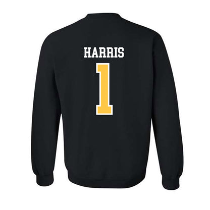 Wayne State - NCAA Football : Manny Harris - Classic Shersey Crewneck Sweatshirt-1