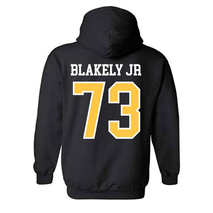Wayne State - NCAA Football : Lance Blakely Jr - Classic Shersey Hooded Sweatshirt-1