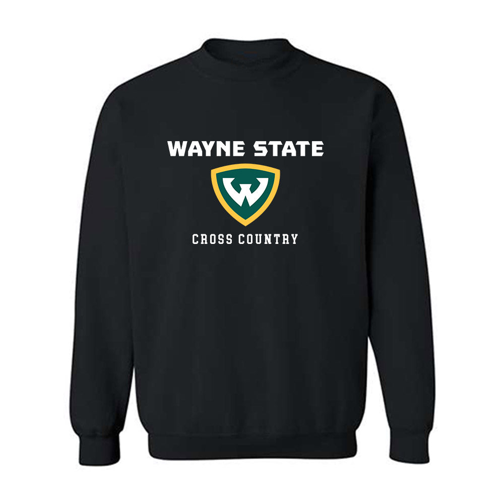 Wayne State - NCAA Men's Cross Country : Neil Oyer - Classic Shersey Crewneck Sweatshirt-0