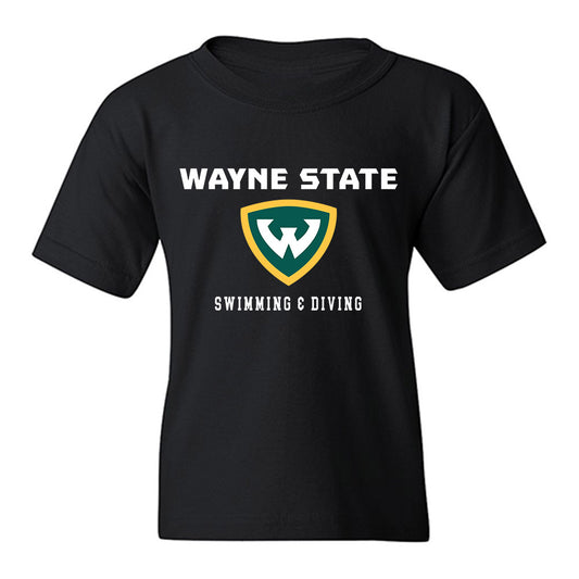 Wayne State - NCAA Women's Swimming & Diving : Alicia Viaches - Classic Shersey Youth T-Shirt-0